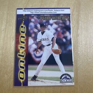 Pedro Astacio - 1998 Colorado Rockies - Pacific Online
